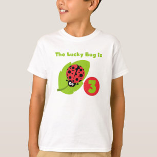 T-shirts et cadeaux 3e anniversaire Lucky Bug