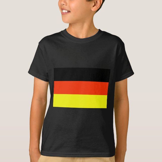T-shirts et cadeaux allemands de drapeau (Devant)