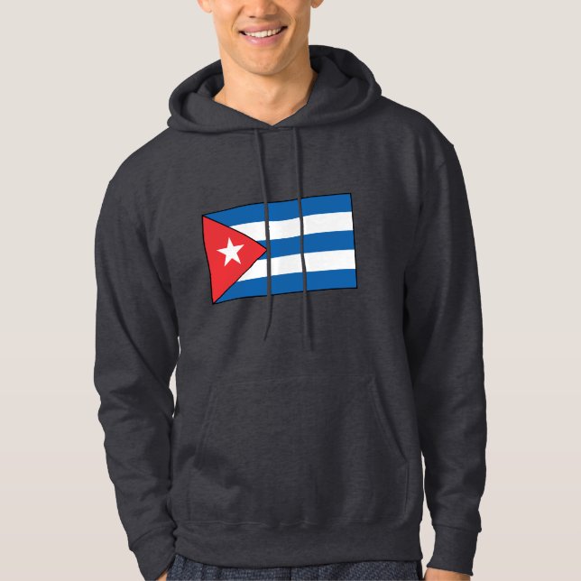 T-shirts et cadeaux cubains de drapeau (Devant)