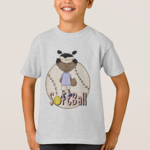 T-shirts et cadeaux d'Afro-américain du base-ball