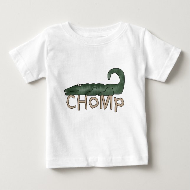 T-shirts et cadeaux d'alligator de mastication (Devant)