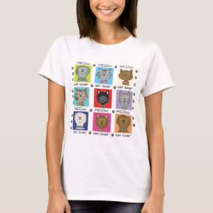 T-shirts et cadeaux d'amoureux des chats de Meow