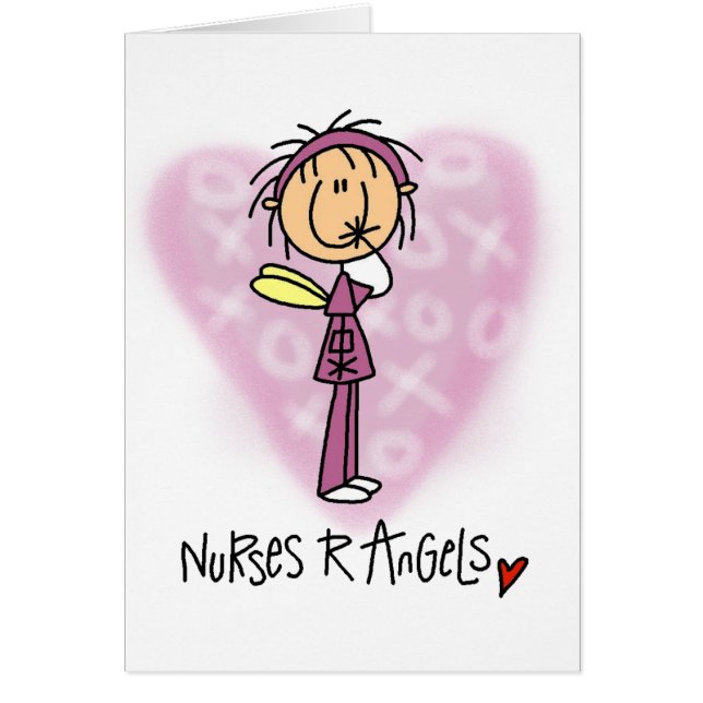 T-shirts et cadeaux d'anges des infirmières R (Devant)