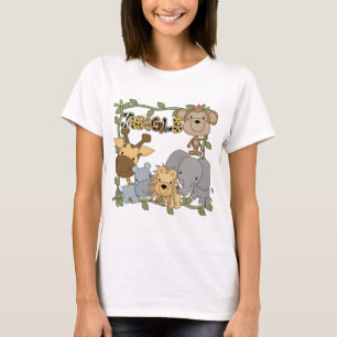 T-shirts et cadeaux d'animaux de jungle de bébé