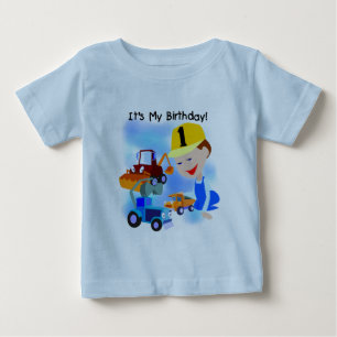 T-shirts et cadeaux d'anniversaire de construction