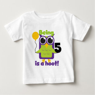 T-shirts et cadeaux d'anniversaire de hibou de
