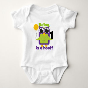 T-shirts et cadeaux d'anniversaire de Hoot Owl 1er