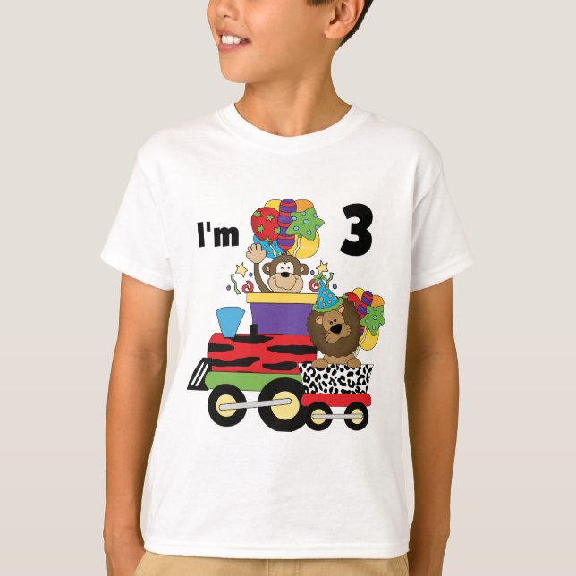 T-shirts et cadeaux d'anniversaire de train de (Devant)