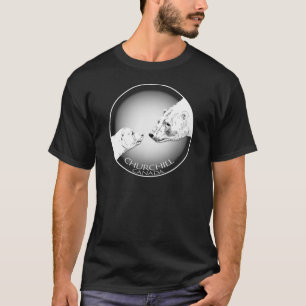 T-shirts et cadeaux d'art d'ours blanc de souvenir