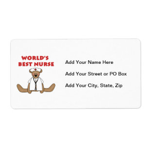 T-shirts et cadeaux de Bear World's Best Nurse