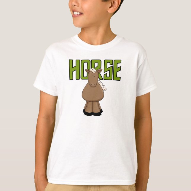 T-shirts et cadeaux de cheval (Devant)