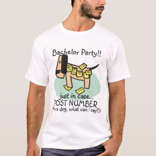 T-shirts et cadeaux de chien d'enterrement de vie