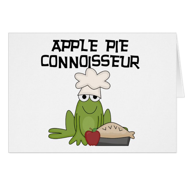 T-shirts et cadeaux de connaisseur de tarte aux (Devant horizontal)