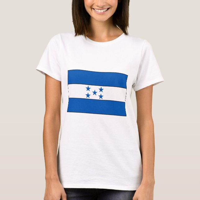 T-shirts et cadeaux de drapeau du Honduras (Devant)