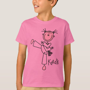 T-shirts et cadeaux de fille de karaté