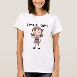 T-shirts et cadeaux de fille de pirate
