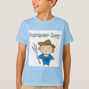 T-shirts et cadeaux de garçon d'agriculteur