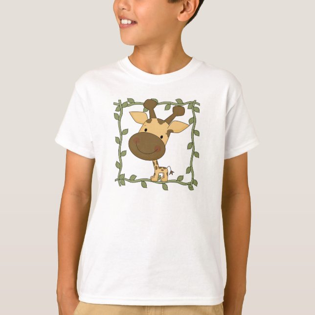 T-shirts et cadeaux de girafe de bébé (Devant)