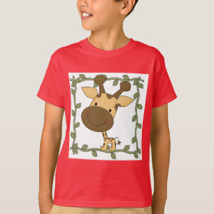 T-shirts et cadeaux de girafe de bébé
