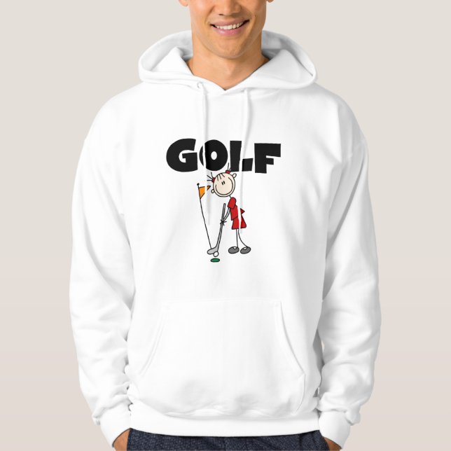 T-shirts et cadeaux de GOLF de filles (Devant)