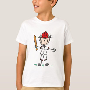T-shirts et cadeaux de joueur de baseball de fille