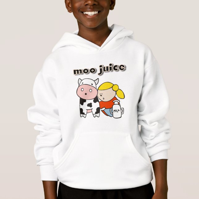 T-shirts et cadeaux de jus de MOO (Devant)
