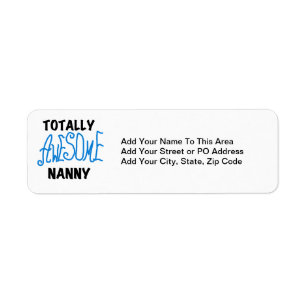 T-shirts et cadeaux de la Nounou totalement géniau