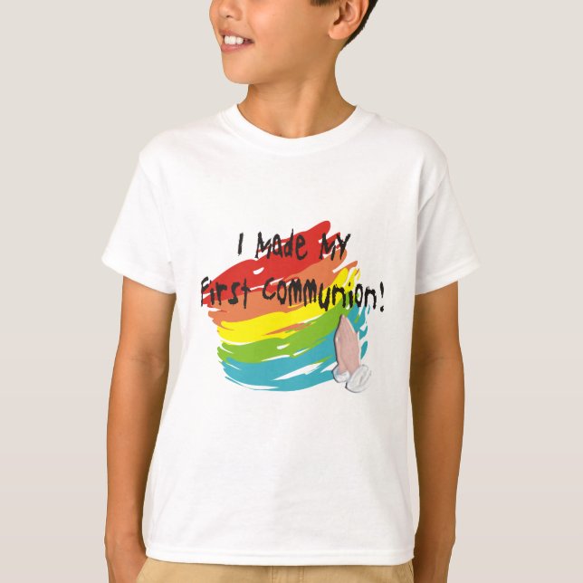 T-shirts et cadeaux de la première communion (Devant)
