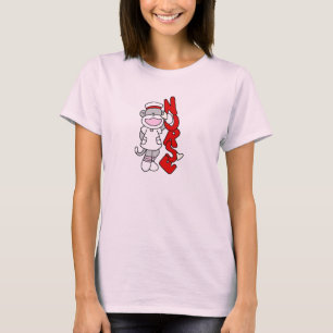 T-shirts et cadeaux de l'infirmière singe de choc