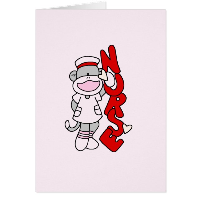 T-shirts et cadeaux de l'infirmière singe de choc (Devant)