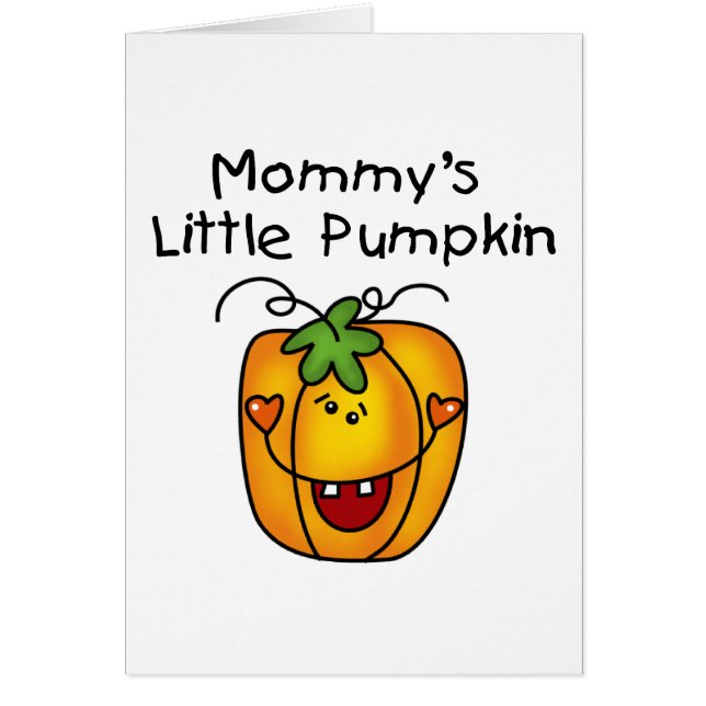 T-shirts et cadeaux de Maman's Little Citrouille (Devant)