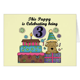 T-shirts et cadeaux de marionnettes 3e anniversair