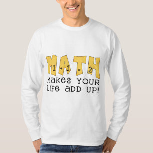 T-shirts et cadeaux de maths