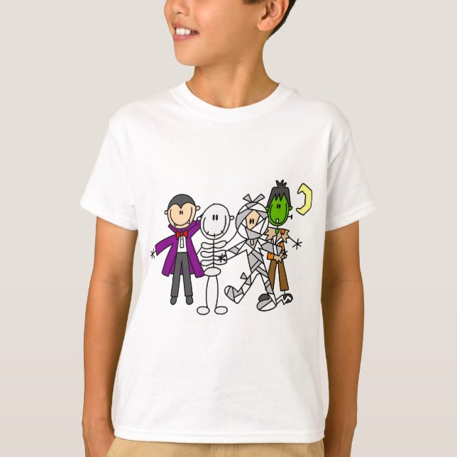 T-shirts et cadeaux de monstres de Halloween (Devant)