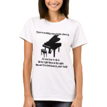 T-shirts et cadeaux de musicien de pianiste