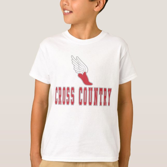 T-shirts et cadeaux de pays croisé (Devant)