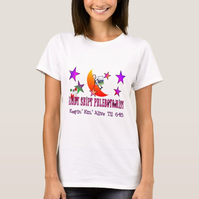T-shirts et cadeaux de Phlebotomist de poste de (Devant)