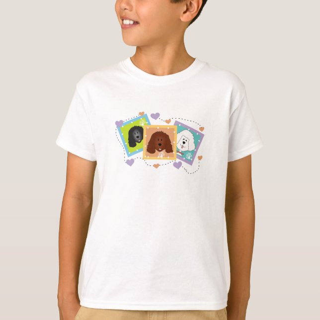T-shirts et cadeaux de portraits de chien (Devant)