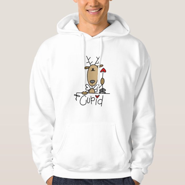T-shirts et cadeaux de renne de cupidon (Devant)