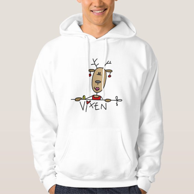 T-shirts et cadeaux de renne de renarde (Devant)