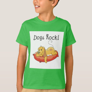 T-shirts et cadeaux de roche de chiens