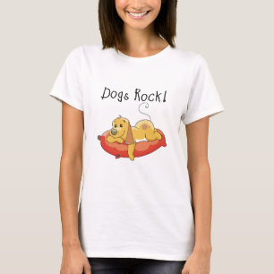 T-shirts et cadeaux de roche de chiens