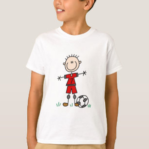 T-shirts et cadeaux de soccer Uniform Boy Red