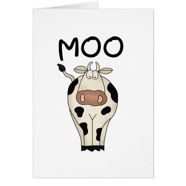 T-shirts et cadeaux de vache à MOO (Devant)
