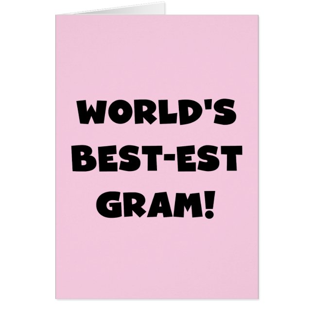 T-shirts et cadeaux des textes de noir de gramme (Devant)