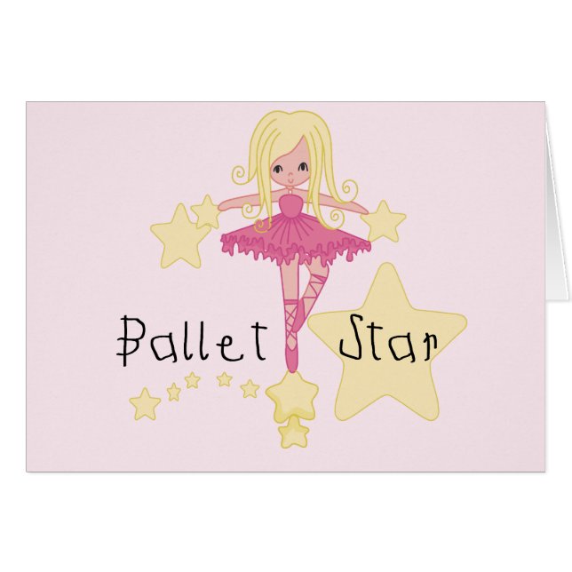 T-shirts et cadeaux d'étoile de ballet (Devant horizontal)