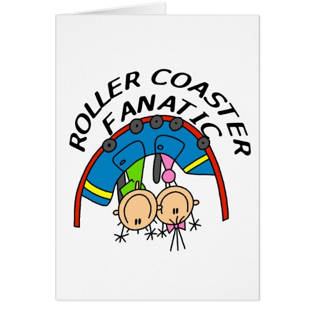 T-shirts et cadeaux fanatiques de montagnes russes (Devant)
