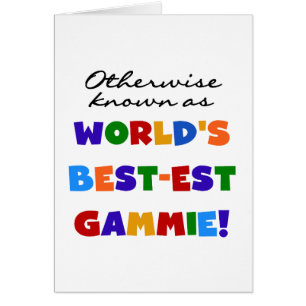 T-shirts et cadeaux Gammie les plus beaux du monde