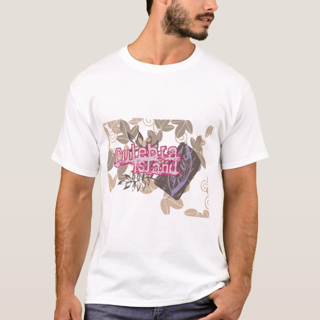 T-shirts et cadeaux graphiques d'île de Culebra (Devant)