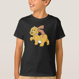T-shirts et cadeaux heureux de chien de Brown